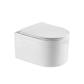 Унитаз подвесной Point Омега PN41902 безободковый, сиденье микролифт - фото, отзывы, цена