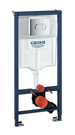 Инсталляция для подвесного унитаза GROHE Rapid SL 3-в-1 с кнопкой смыва Arena Cosmo (38981000) - фото, отзывы, цена