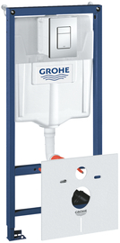 Система инсталляции для унитазов Grohe Rapid SL с клавишей смыва 38775001 - фото, отзывы, цена
