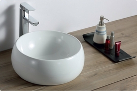Раковина накладная BelBagno BB1065, 400х400х160мм, круглая - фото, отзывы, цена