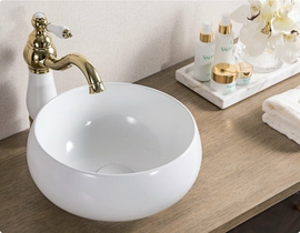 Раковина накладная BelBagno BB1114, 300х300х155мм, круглая - фото, отзывы, цена