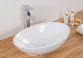 Раковина накладная BelBagno BB1147, 520x320x140мм, овальная - фото, отзывы, цена