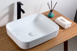 Раковина накладная BelBagno BB1304, 500х390х130мм, прямоугольная - фото, отзывы, цена