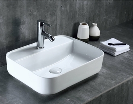 Раковина накладная BelBagno BB1321, 500х390х135мм, прямоугольная - фото, отзывы, цена