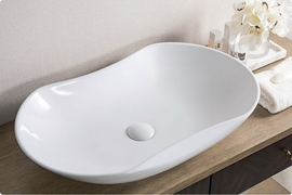 Раковина накладная BelBagno BB1334, 660х410х120мм, овальная - фото, отзывы, цена