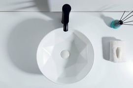 Раковина накладная BelBagno BB1342H300, 405х405х145мм, круглая - фото, отзывы, цена