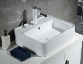 Раковина накладная BelBagno BB1367, 520х420х150мм, прямоугольная - фото, отзывы, цена