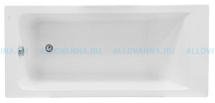 Акриловая ванна Roca Easy 150х70 - фото, отзывы, цена
