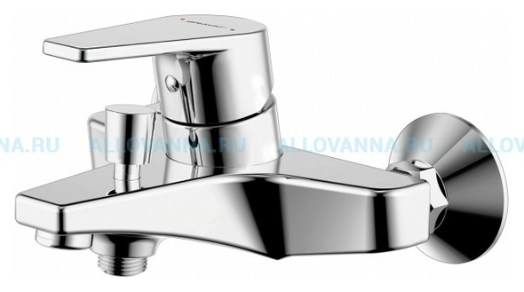 Смеситель для ванны Bravat Line F65299C-1 - фото, отзывы, цена