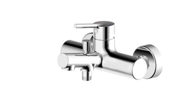 Смеситель для ванны Bravat с коротким изливом Palace, F6172217CP-01-RUS - фото, отзывы, цена