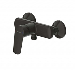 Смеситель для душа Bravat Rhein, черный матовый, F9429564BW-01-ENG - фото, отзывы, цена