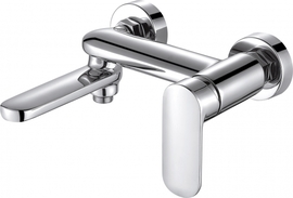 Смеситель для ванны Bravat с коротким изливом Opal, F6125183CP-01-RUS - фото, отзывы, цена