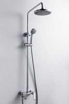 Душевая система Bravat со смесителем для ванны Opal R, F6125183CP-A2-RUS - фото, отзывы, цена