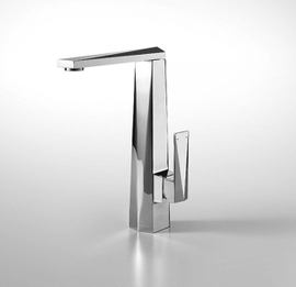 Смеситель для кухни Bravat с высоким поворотным изливом Iceberg, F776110C-2 - фото, отзывы, цена