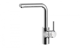 Смеситель для кухни Bravat с высоким поворотным изливом Palace, F7172217CP-1-RUS - фото, отзывы, цена