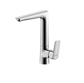 Смеситель для кухни Bravat с высоким поворотным изливом Real, F7121179CP-2-RUS - фото, отзывы, цена