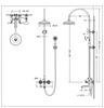 Душевая система Bravat со смесителем для ванны, Art, F65193CP-A2-RUS - фото, отзывы, цена