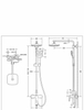 Душевая система Bravat со смесителем для ванны и душа Source, F6173218CP-A-ENG - фото, отзывы, цена