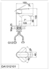 Смеситель для раковины D&K Rhein.Speyer DA1312101 - фото, отзывы, цена