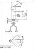 Смеситель для раковины D&K Rhein.Lessing DA1322101 - фото, отзывы, цена