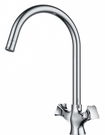 Смеситель высокий для кухни D&K Hessen.Grimm DA1382401 - фото, отзывы, цена