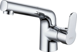 Смеситель для раковины с выдвижной лейкой D&K Rhein.Marx DA1392141 - фото, отзывы, цена