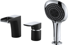 Каскадный смеситель врезной на борт ванны D&K Berlin.Technische DA1434215 - фото, отзывы, цена