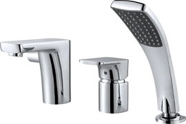 Смеситель врезной на борт ванны D&K Berlin.Freie DA1434901 - фото, отзывы, цена