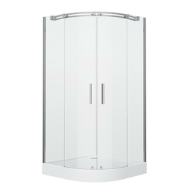 Душевое ограждение Grossman GR-4100 Galaxy 100х100х190 полукруг, двери раздвижные - фото, отзывы, цена