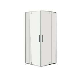 Душевое ограждение Grossman GR-8080 Forta 80х80х190 квадрат, двери распашные - фото, отзывы, цена