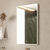 Зеркало Dreja POINT, 50x80 см, сенсорный выключатель, LED-подсветка, 99.9026 - фото, отзывы, цена