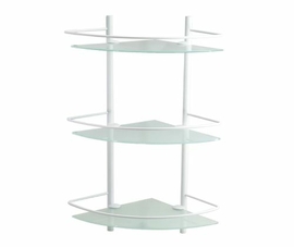 Полка стеклянная тройная Wasserkraft, 3133W - фото, отзывы, цена
