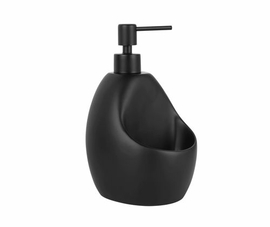 Дозатор с емкостью для губки Wasserkraft, 8099BLACK - фото, отзывы, цена