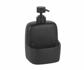 Дозатор с емкостью для губки Wasserkraft, 8499BLACK - фото, отзывы, цена