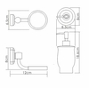 Дозатор для жидкого мыла Wasserkraft, K-24199 - фото, отзывы, цена