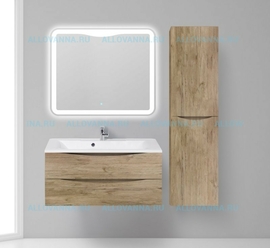 Шкаф подвесной BelBagno FLY-MARINO-1500, Rovere Nature, правосторонний - фото, отзывы, цена