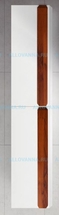 Шкаф подвесной BelBagno Aurora-1600, Bianco Lucido, левосторонний - фото, отзывы, цена