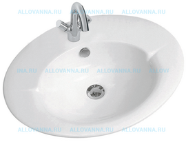 Раковина Jacob Delafon Presquile E1250 - фото, отзывы, цена