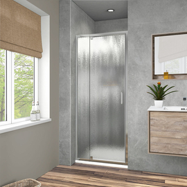 Душевая дверь Vincea Intra VDP-1I9010CH, 900/1000, хром, стекло шиншилла - фото, отзывы, цена