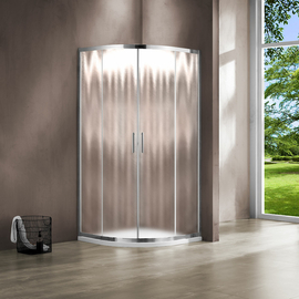 Душевой уголок Vincea Garda VSQ-1G900CH, 900x900, хром, стекло шиншилла - фото, отзывы, цена