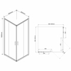 Душевой уголок Vincea Garda VSS-1G100CL, 1000x1000, хром, стекло прозрачное - фото, отзывы, цена