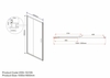 Душевая дверь Vincea Garda VDS-1G105CL, 1050, хром, стекло прозрачное - фото, отзывы, цена
