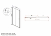 Душевая дверь Vincea Garda VDS-1G135CL, 1350, хром, стекло прозрачное - фото, отзывы, цена