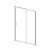 Душевая дверь Vincea Alpha VDS-3AL140CL, 1400, хром, стекло прозрачное - фото, отзывы, цена