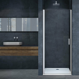 Душевая дверь Vincea Alpha VDP-3AL100MT, хром, стекло текстурное - фото, отзывы, цена