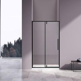 Душевая дверь Vincea Slim-N VDP-4SN120CLB, черный матовый, стекло прозрачное - фото, отзывы, цена