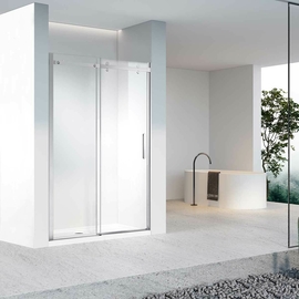 Душевая дверь Vincea Como-N VDS-4CN130CL, 1300, хром, стекло прозрачное - фото, отзывы, цена