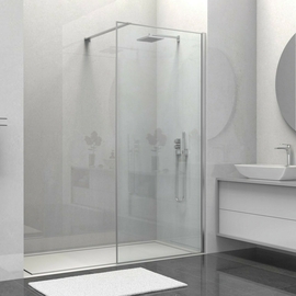 Душевая перегородка Vincea Walk-In 1000, VSW-1HS100CL, хром, стекло прозрачное - фото, отзывы, цена