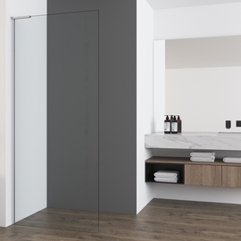 Душевая перегородка Vincea Walk-In 900, VSW-7HA900CL, хром, стекло прозрачное - фото, отзывы, цена