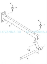 Комплект кронштейнов Акватон Ричмонд 150 - фото, отзывы, цена